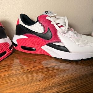 Nike Kids Air Max Sneakers - White, Black, Red